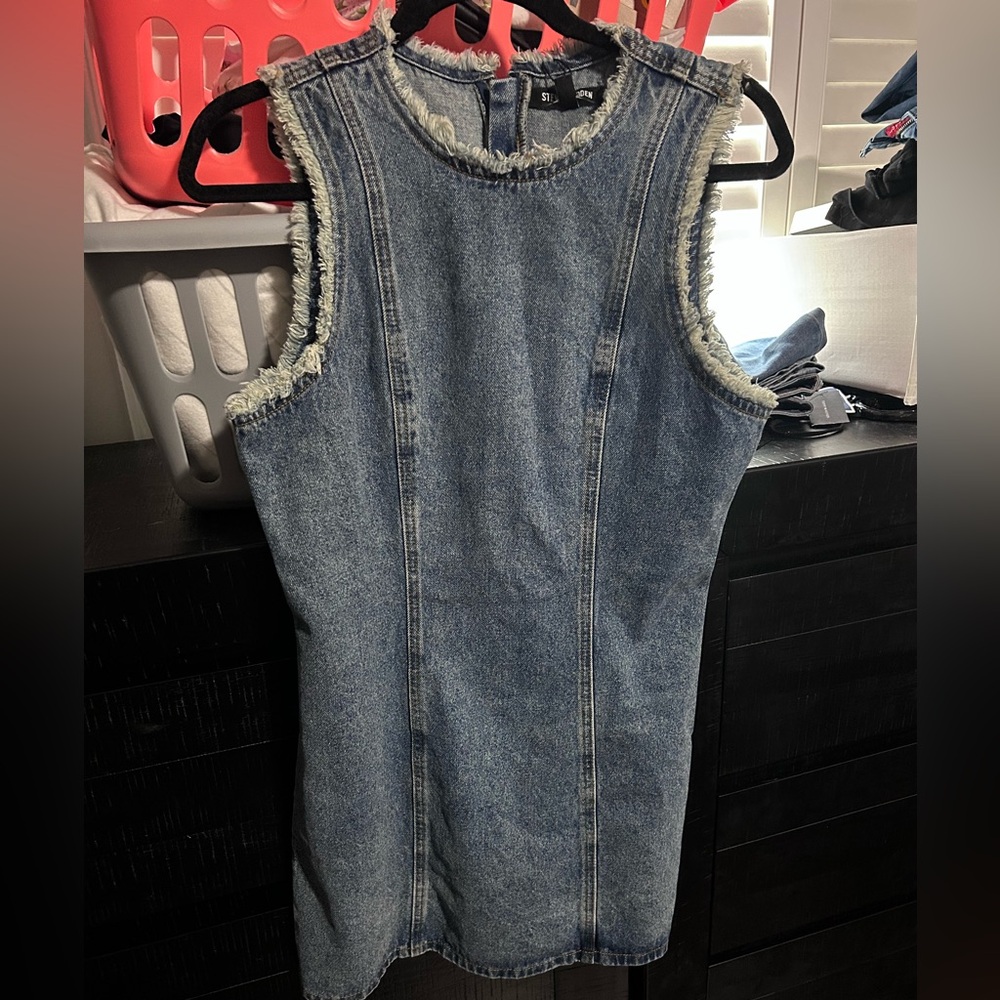 Denim Sleeveless Dress